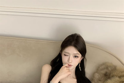 Top Plain Trim Cami Corp Frill