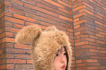 Hat Fluffy Ear Rabbit