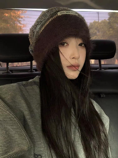 Panel Melange Beanie