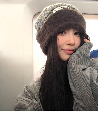 Panel Melange Beanie