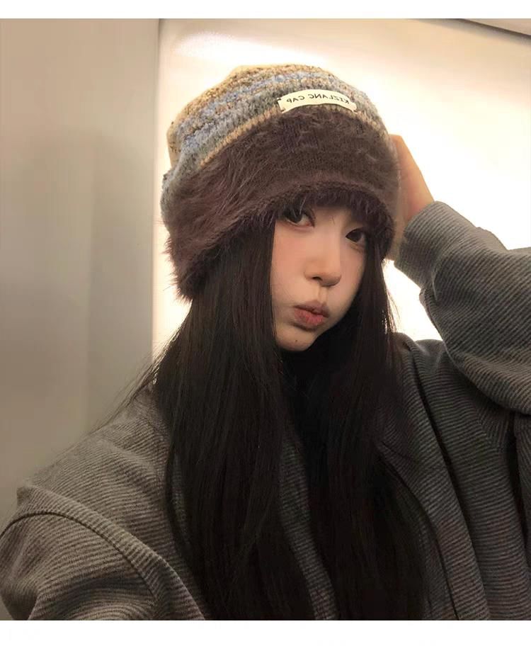 Panel Melange Beanie