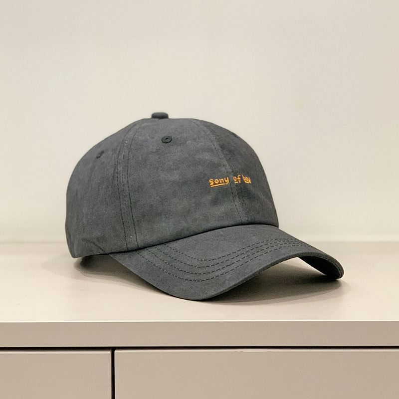 Letter Cap Embroidered
