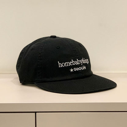 Cap Embroidered Letter