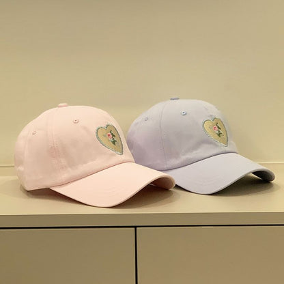 Floral Cap Embroidered