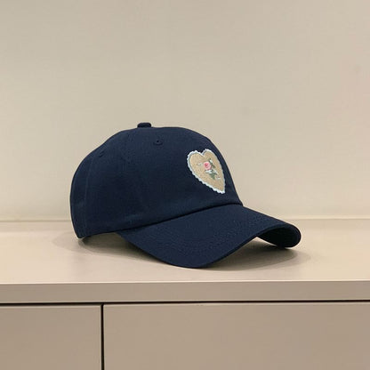 Floral Cap Embroidered