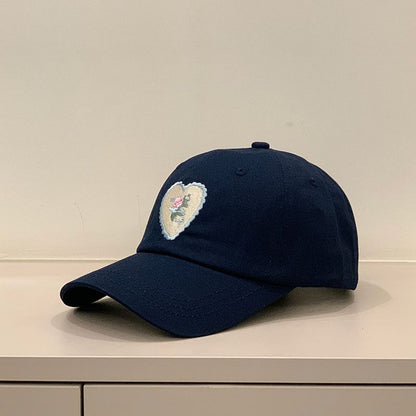 Floral Cap Embroidered