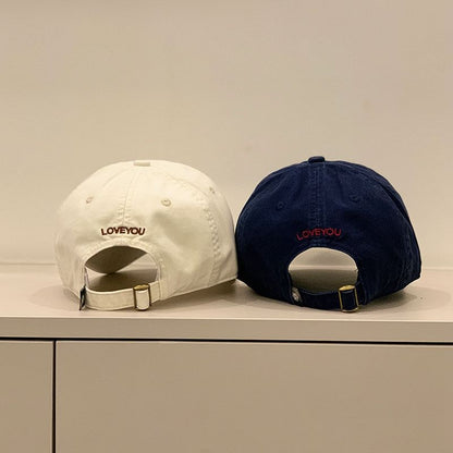 Embroidered Letter Cap