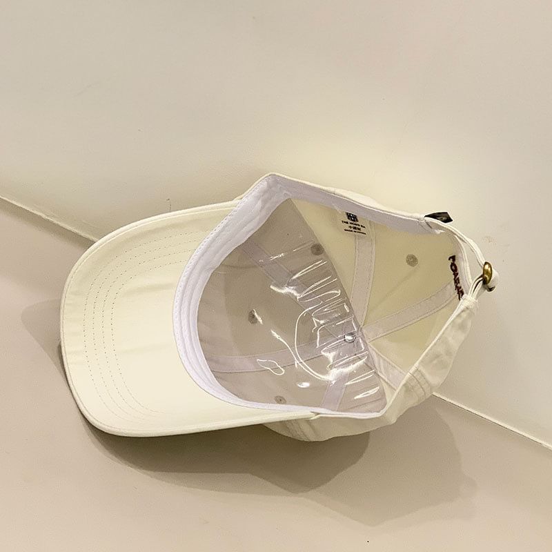 Embroidered Letter Cap