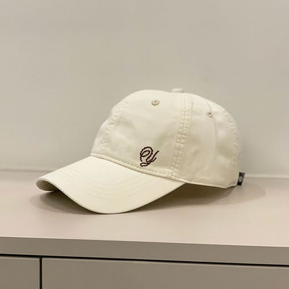 Embroidered Letter Cap