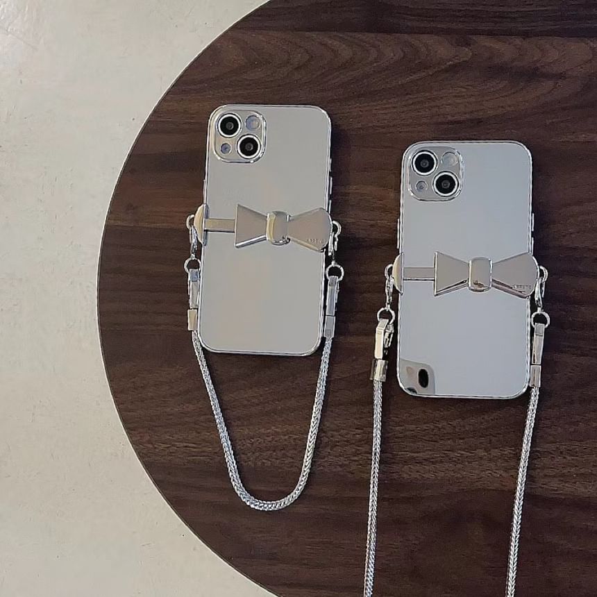 Phone Mirrored Set Strap / Lanyard On Case Clip
