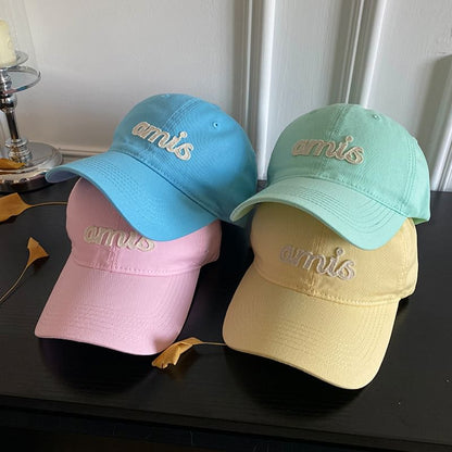 Lettering Cap Baseball Applique