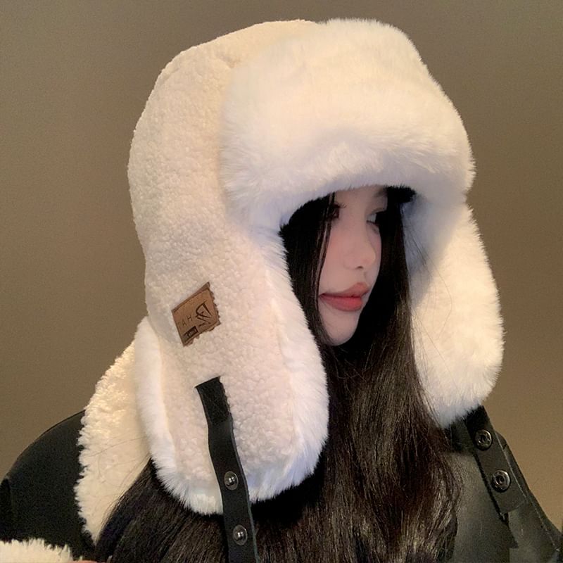 Trapper Fleece Hat Plain