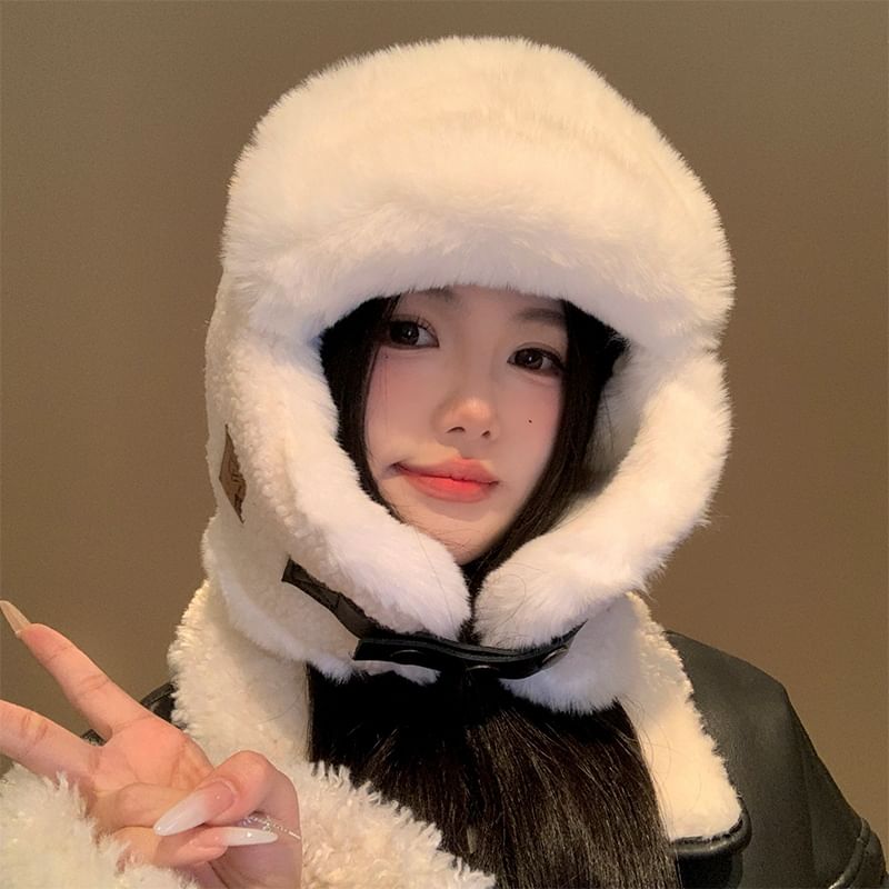 Trapper Fleece Hat Plain