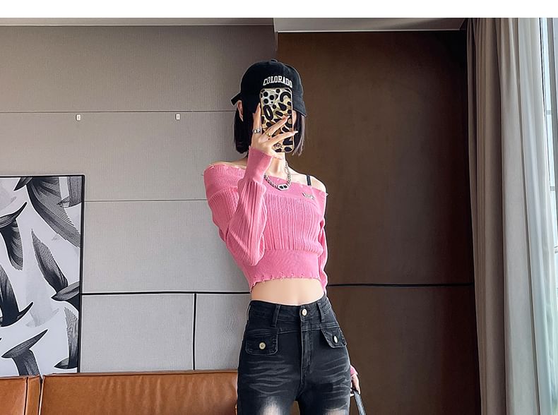 Washed Rise Designs) (Various Jeans High Flared