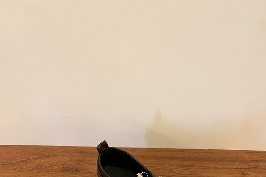 Toe Up Heel Square Pumps Lace Block