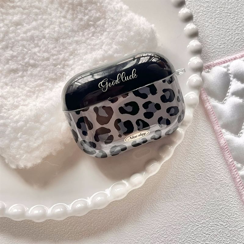 Case Earphone / Leopard Print Skin AirPods Pro