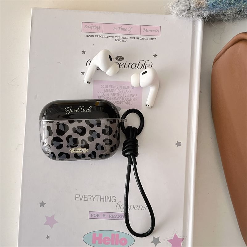 Case Earphone / Leopard Print Skin AirPods Pro