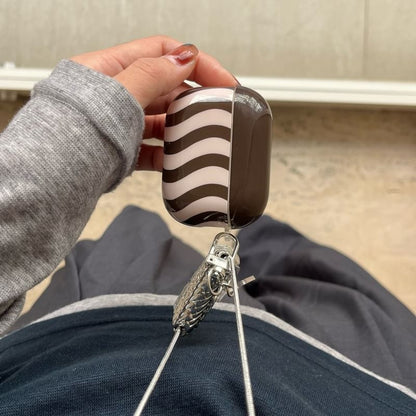 Pro AirPods Earphone / Set Skin Case Wavy Charm