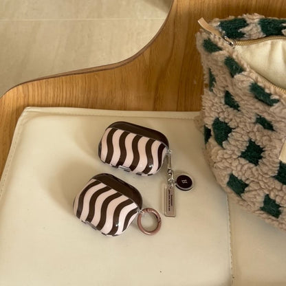 Pro AirPods Earphone / Set Skin Case Wavy Charm