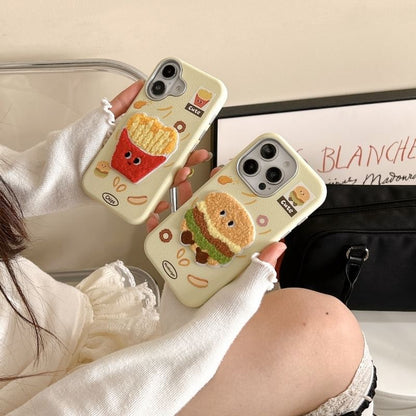 Food Phone Embroidered Case Fast