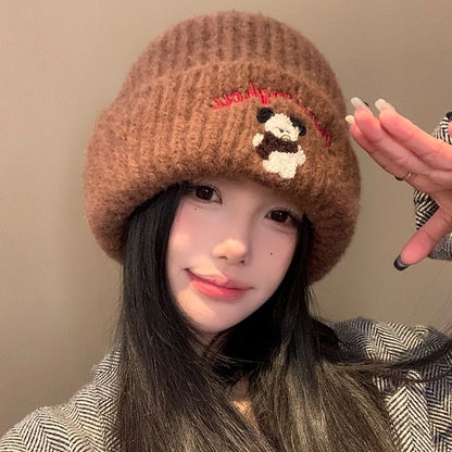 Beanie Embroidered Dog