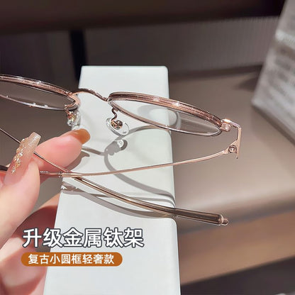 Light Glasses Blue Blocking Round