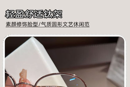 Light Glasses Blue Blocking Round