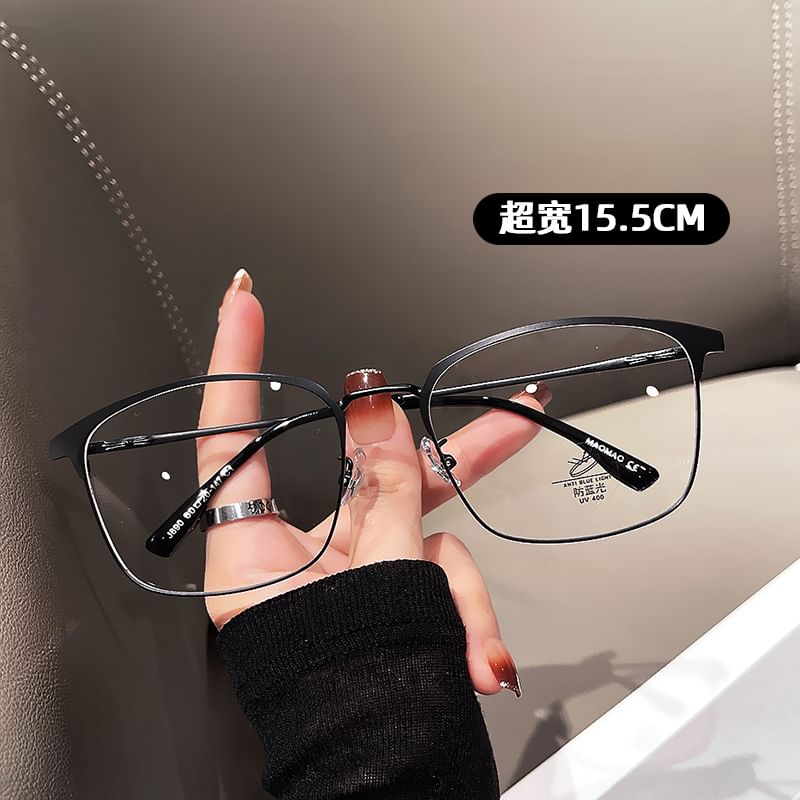 Glasses Blue Square Blocking Light