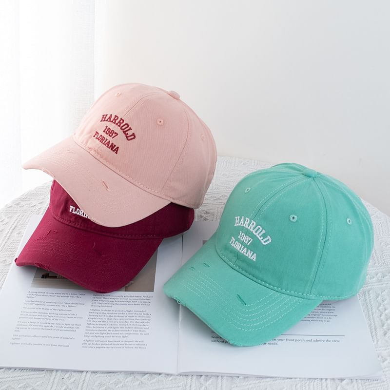 Embroidery Cap Lettering