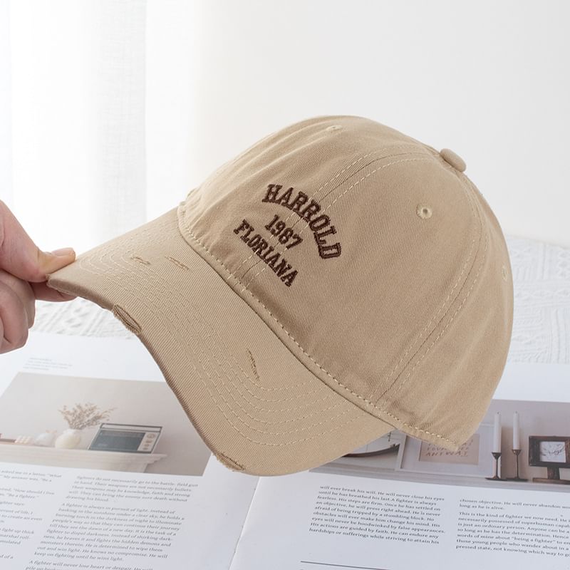 Embroidery Cap Lettering