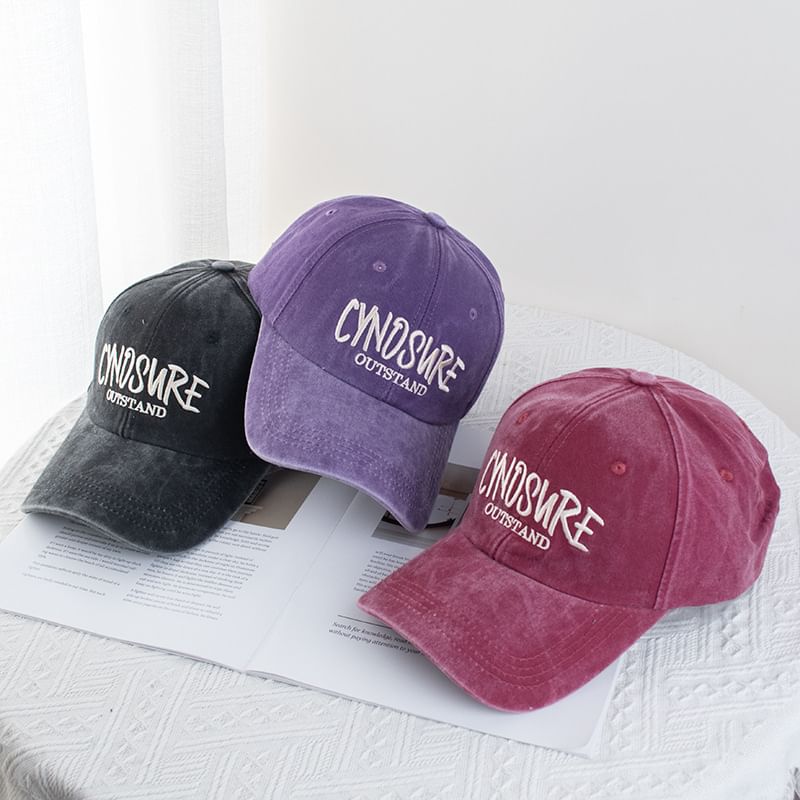 Cap Lettering Washed