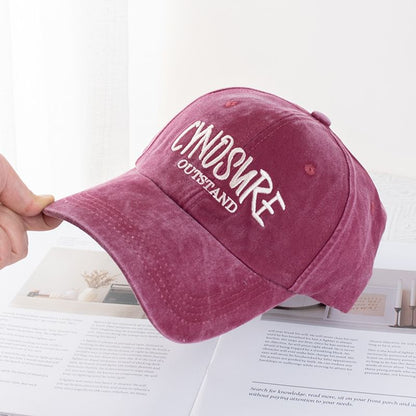 Cap Lettering Washed