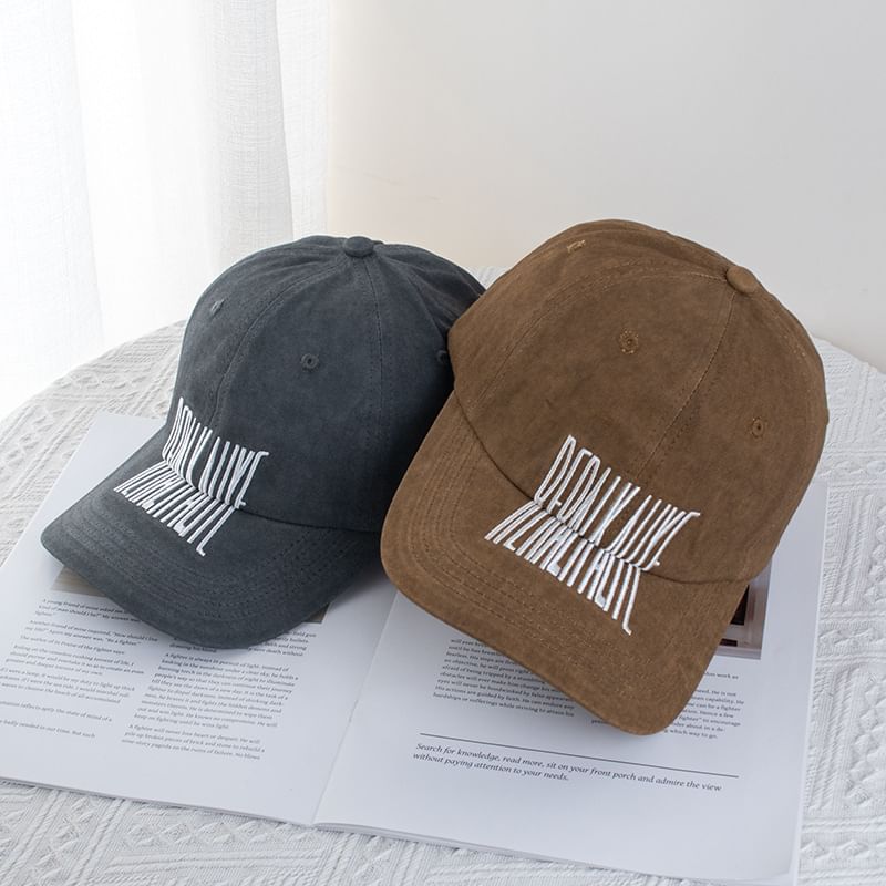 Plain Lettering Cap