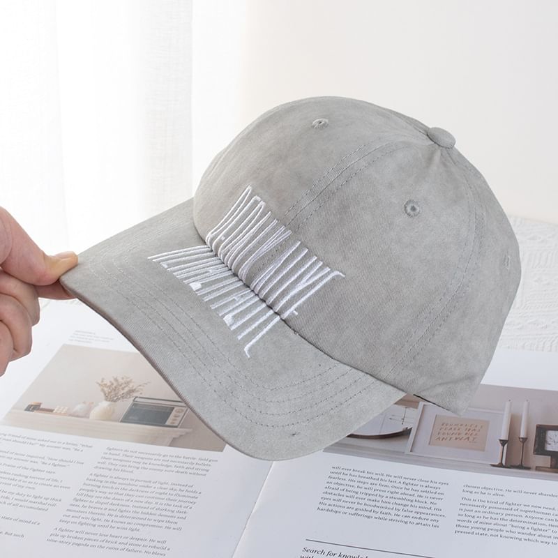 Plain Lettering Cap