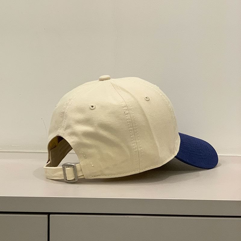 Baseball Lettering Cap Two Embroidered Tone