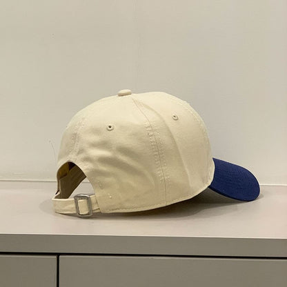 Baseball Lettering Cap Two Embroidered Tone