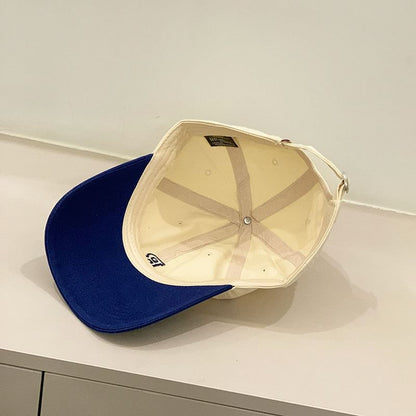 Baseball Lettering Cap Two Embroidered Tone