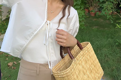 Buttoned Newsboy Cap