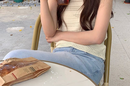 Buttoned Newsboy Cap