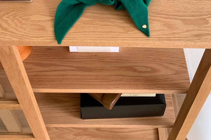 Scarf Heart Buttoned