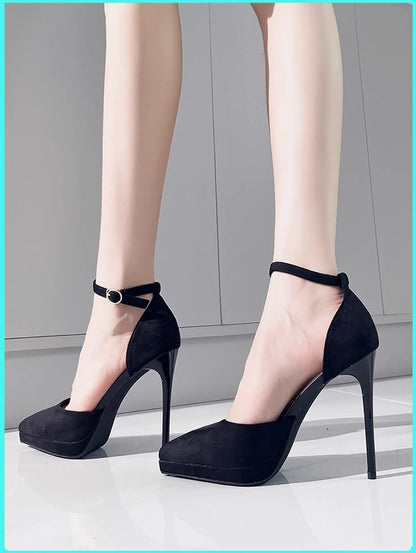 Pointy Sandals Heel Platform Stiletto