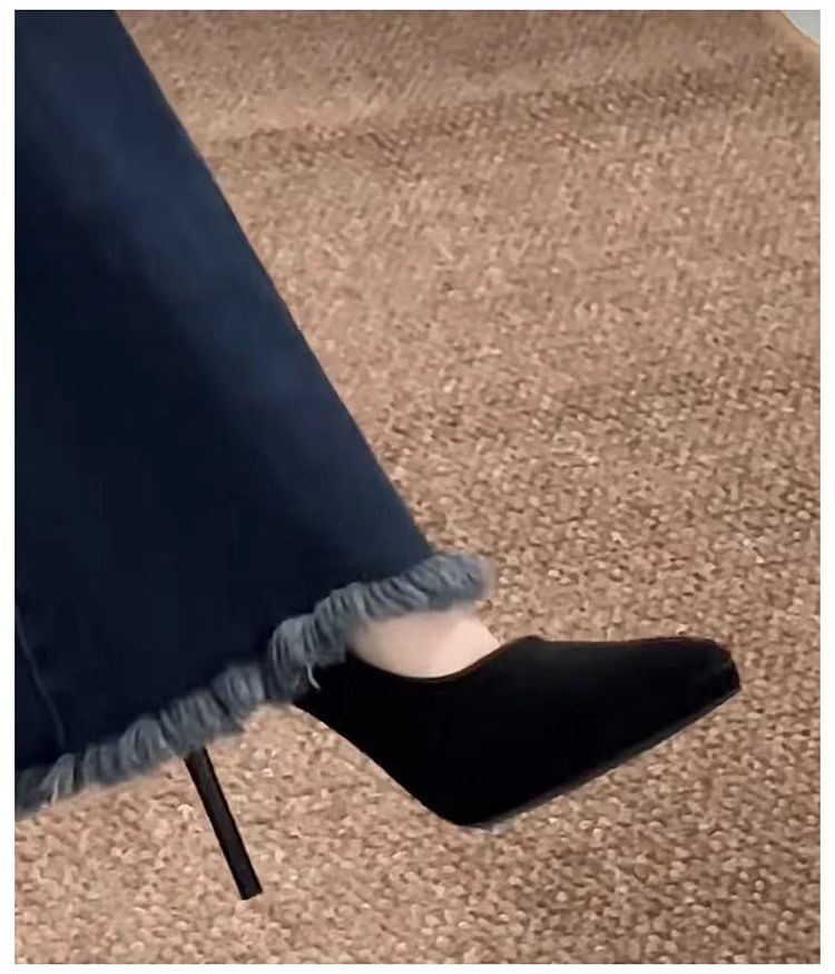 Pointy Stiletto Sandals Heel Platform