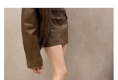 Platform Zip Buckled Panel Short Boots