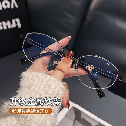 Frame Half Glasses Round