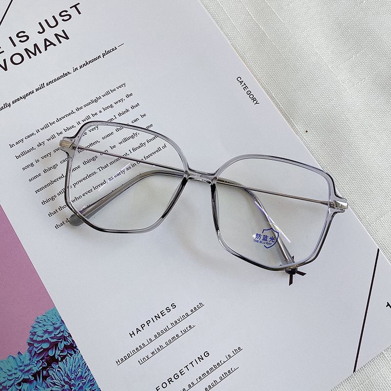 Frame Polygon Eyeglasses