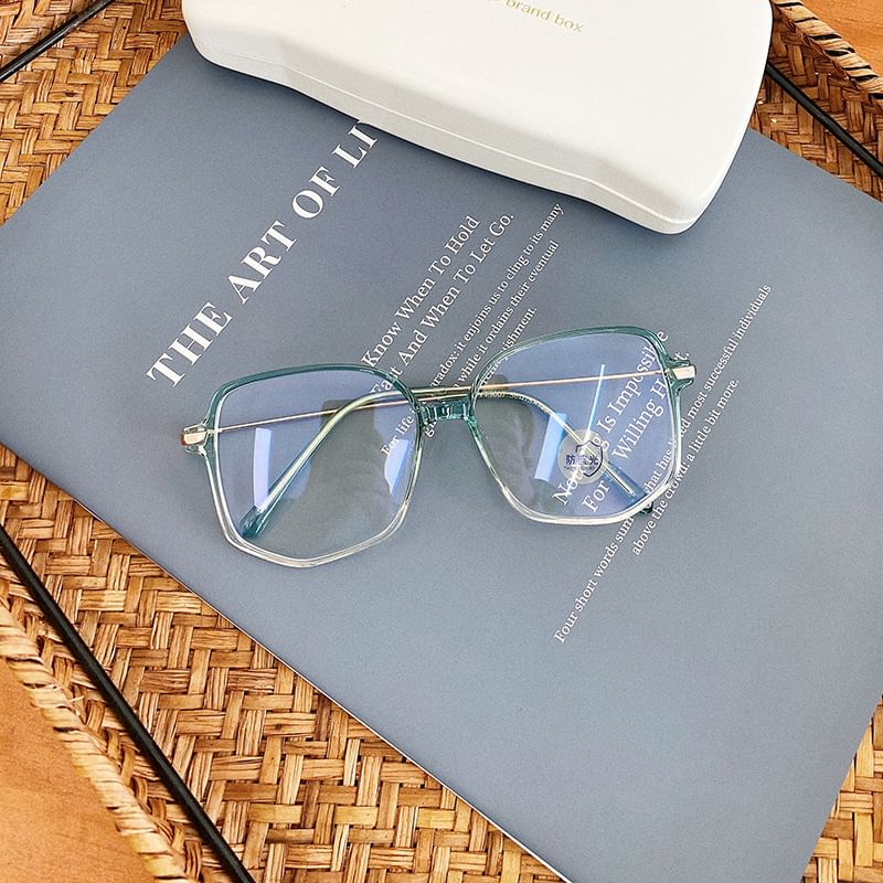 Frame Polygon Eyeglasses