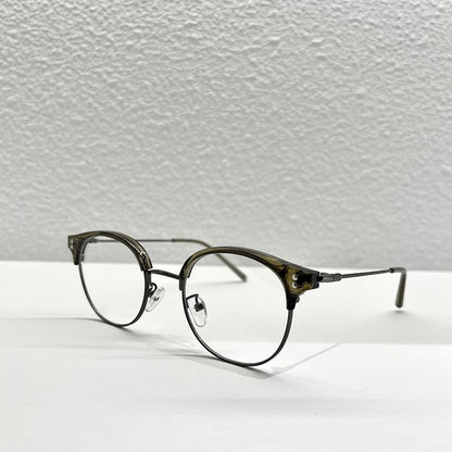 Thin Frame Round Eyeglasses