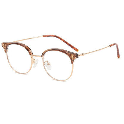 Thin Frame Round Eyeglasses
