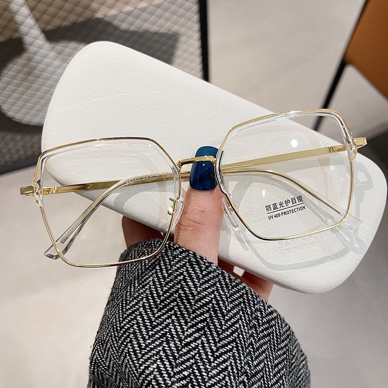 Thin Eyeglasses Square Frame