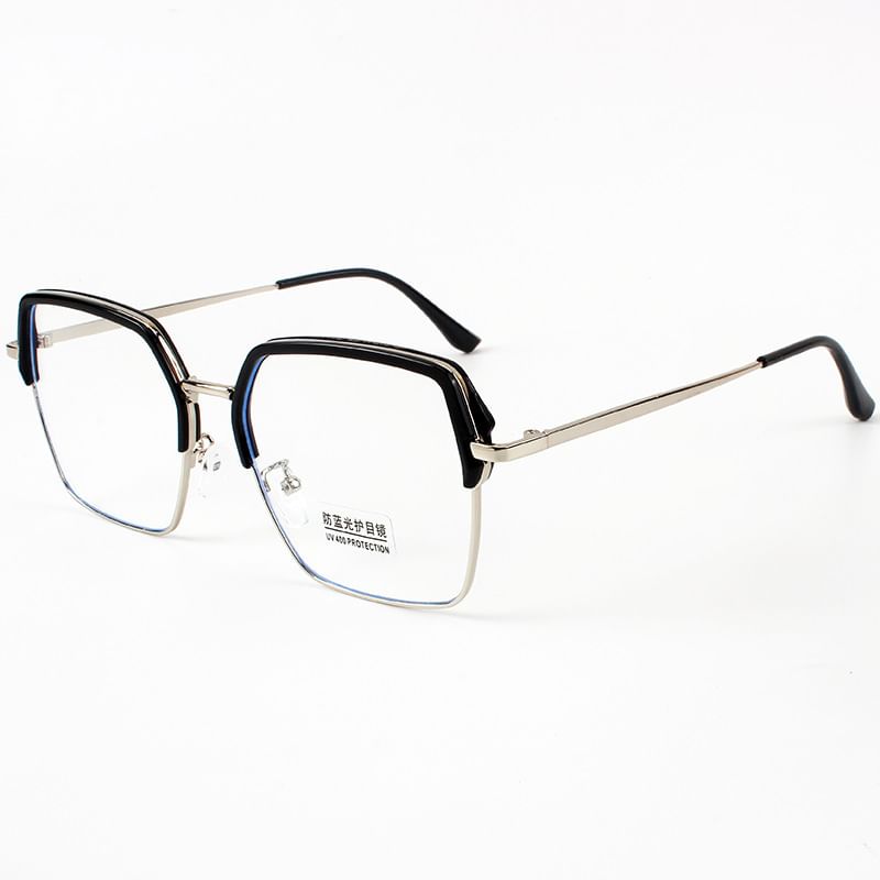 Thin Eyeglasses Square Frame